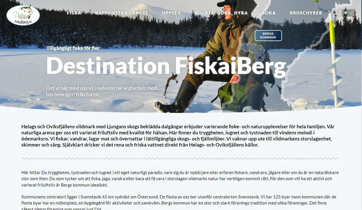 Fiska i Berg